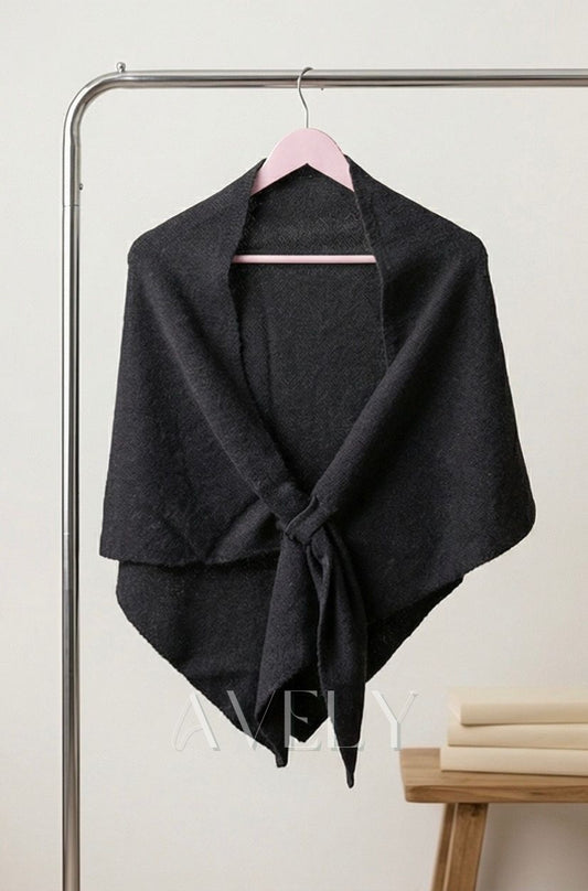 AVELY SHAWL - BLACK